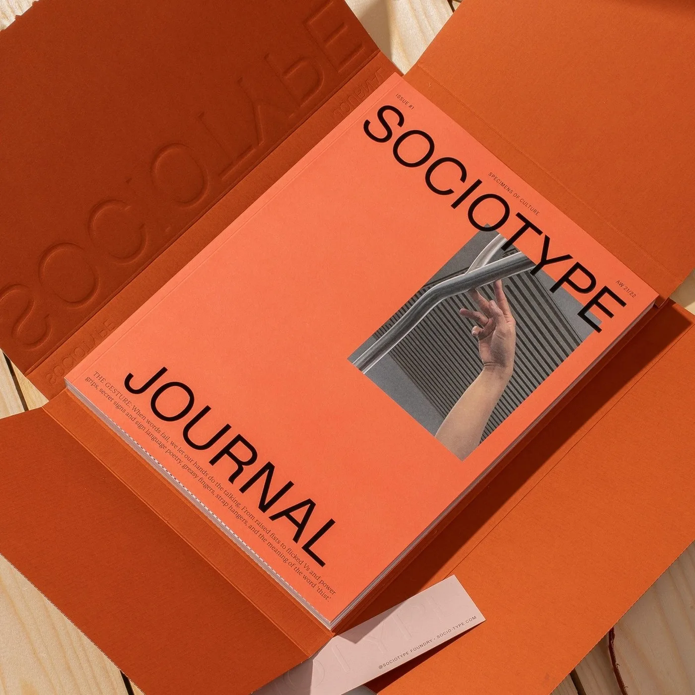 Editorial Design: Sociotype Journal Issue 1 de Sociotype Foundry